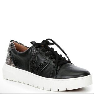 Vionic Simasa Ray Leather Sneakers Size 9.5